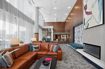 Two clubhouse lounges